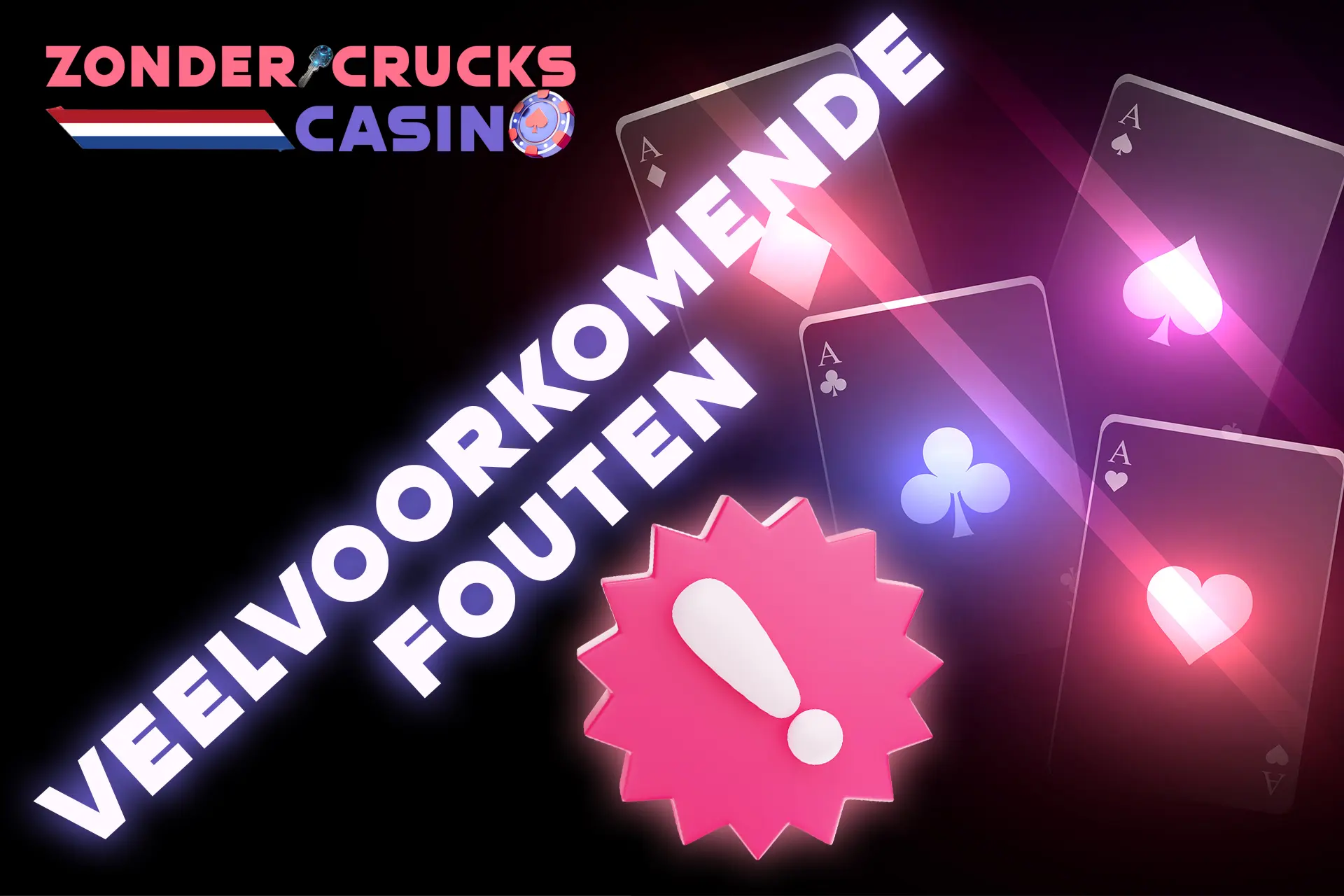Leer meer over de fouten die spelers maken in casino's zonder Cruks